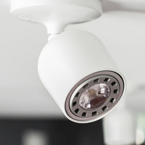 ceiling-mounted spotlight