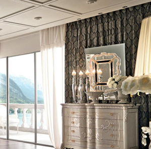 wall-mounted mirror
