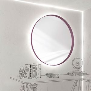 wall-mounted mirror