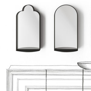 wall-mounted mirror