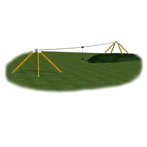 zipline cable slide for playground