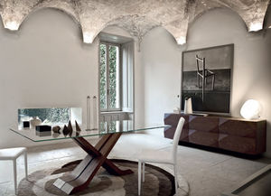 contemporary dining table