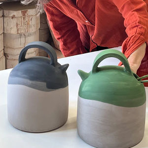 earthenware pitcher