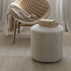 contemporary pouf