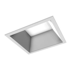 recessed downlight / LED / rectangular / cast aluminum
