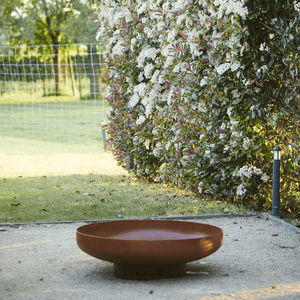 wood-burning fire pit