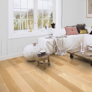 engineered parquet floor / glued / maple / matte