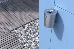 wall-mounted ashtray