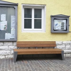 contemporary public bench 1