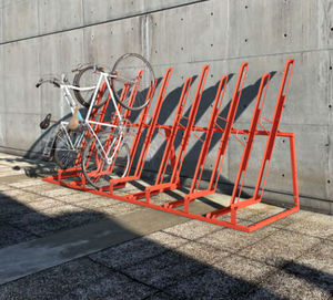 floor-mounted bike rack
