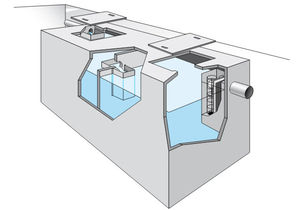 concrete oil separator