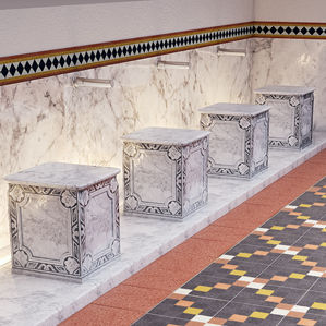 cement border tile