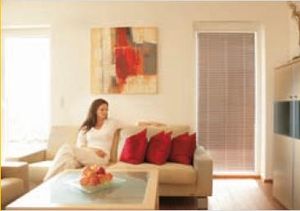 Venetian blinds / aluminum