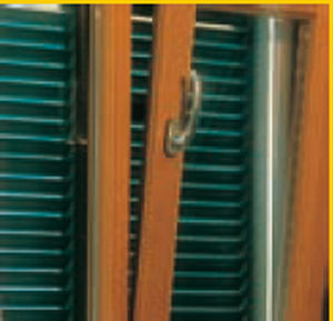 folding shutters / aluminum / window