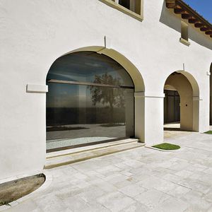 aluminum patio door / double-glazed / thermally-insulated