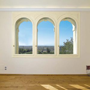 casement window / wooden / double-glazed / thermally-insulated