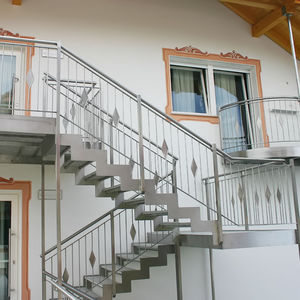 straight staircase