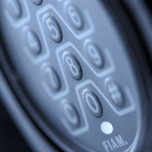 electronic lock / mechanical / door / remote-controlled