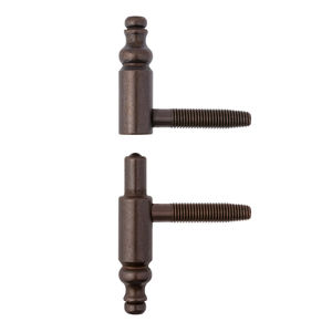 door hinge / nickel-plated / zinc / bronze