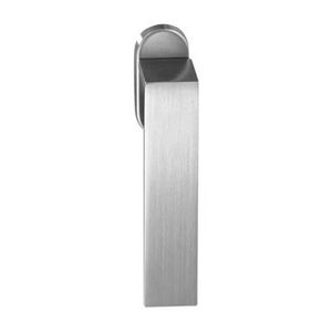 window handle / stainless steel / contemporary / satin finish