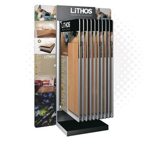wood flooring display rack
