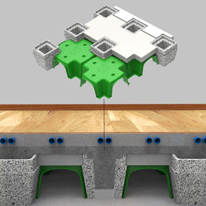 recycled plastic formwork block