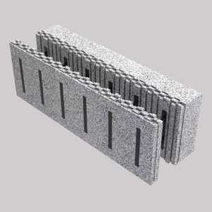 expanded polystyrene (EPS) formwork block