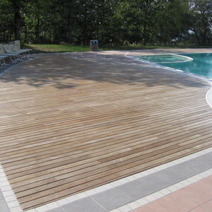 solid wood deck boards