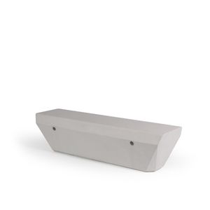 contemporary public bench