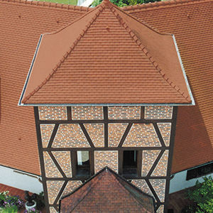 flat roof tile 1