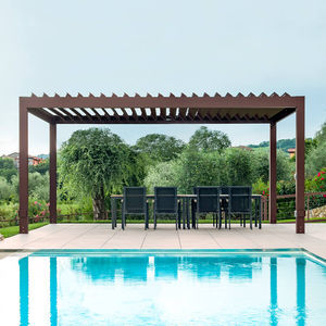 self-supporting pergola