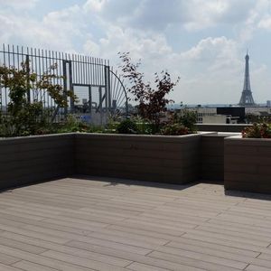 wood-plastic composite decking