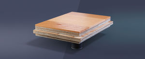 wooden sports flooring