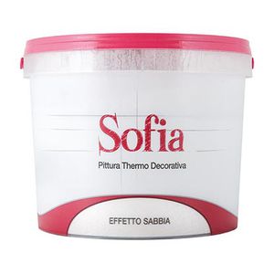 decorative paint / insulating / for walls / for interior