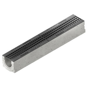 drainage channel with grating