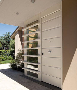 entry door / swing / MDF / steel