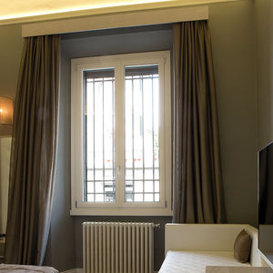 casement window / wooden / aluminum / quadruple-glazed
