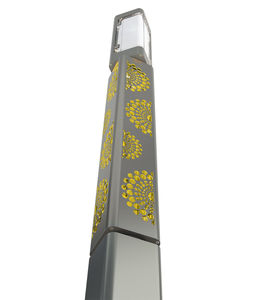 urban bollard light / contemporary / aluminum