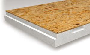 expanded polystyrene core two-component insulation board