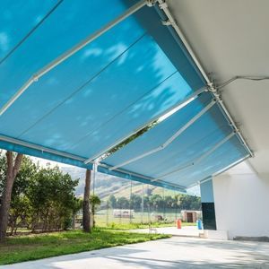 folding-arm awning
