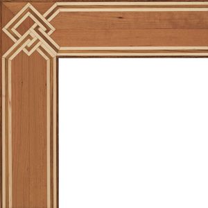 wooden border tile