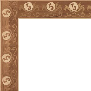wooden border tile