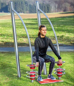 squat weight training machine