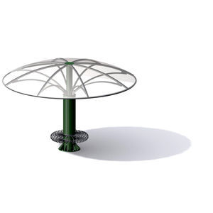 steel bus shelter
