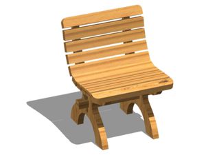 traditional garden chair 1