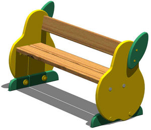 original design garden bench