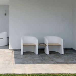 contemporary public bench