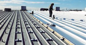 ribbed sheet metal