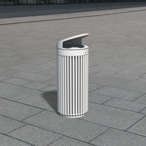 public trash can