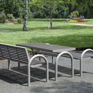 contemporary picnic table